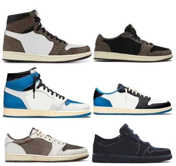 

basketball shoes sports sneakers fragment reverse mocha black phantom quality 1 ts suede 3m men women 1s