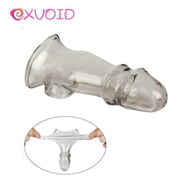 

toy toy massager exvoid cocks extender penis sleeve dildo enlargement reusable silicone penig ring g-spot toys for men u2ej