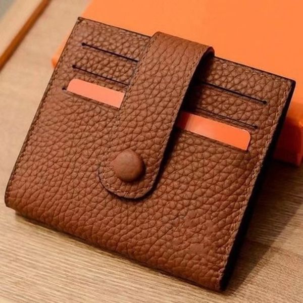 

he03 designer wallets for woman classic h purses money simple business leather fashion holders women's bank card classics wallets men&#, Red;black