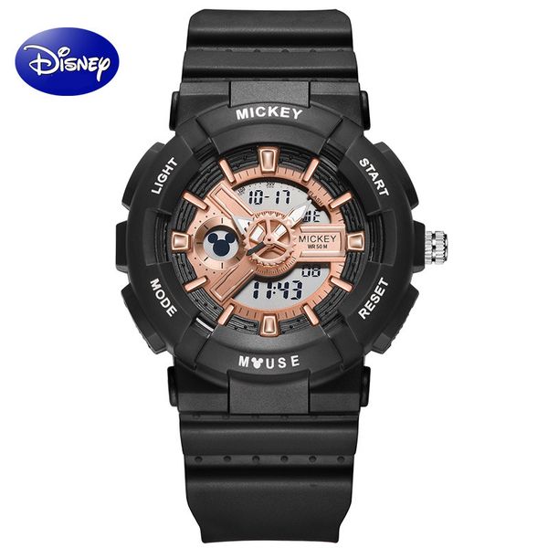 

disney student watch sports children mechanical watch alarm clock waterproo watches, Blue