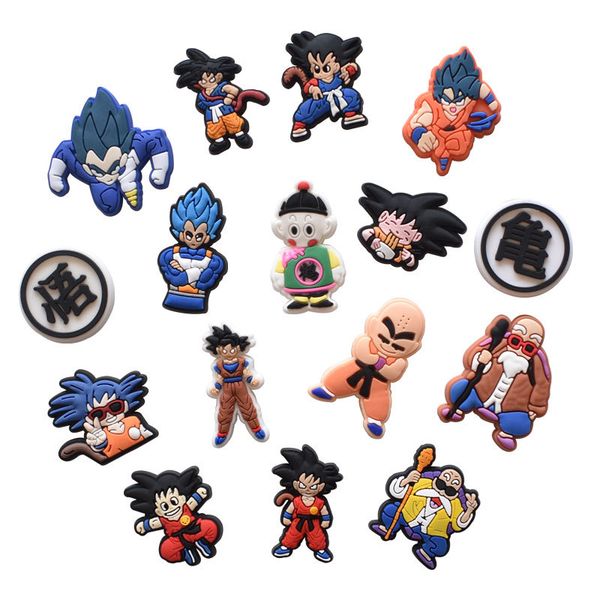 

anime charms wholesale cute dragon cartoon charms shoe accessories pvc decoration buckle soft rubber clog charms fast ship, Blue