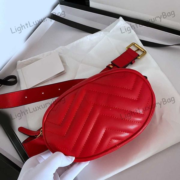 

waist bag designer rhombic pattern leather fashion chest wallet practical leisure for women classic famous brand shopping purses 220207