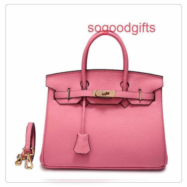 

designer bags herme luxury genuine leather women's single shoulder handbags the same litchi pattern bag leather lady new one shoulder s