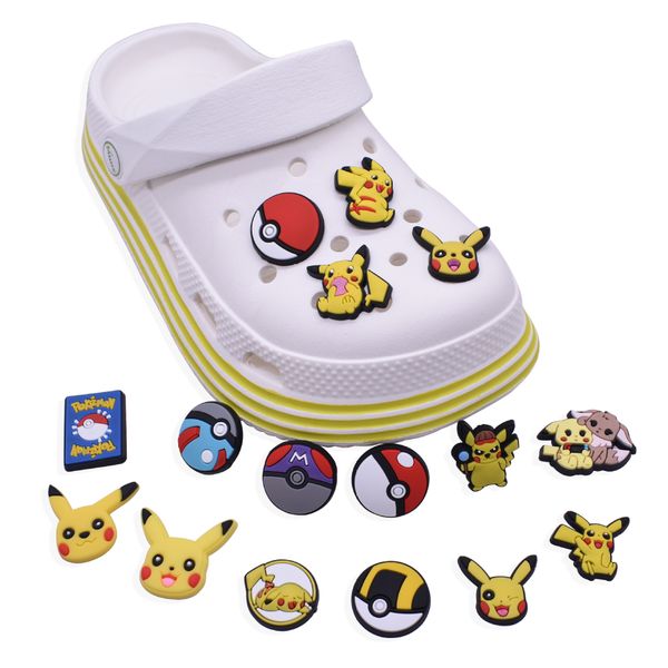 

anime charms wholesale cute elf game characters cartoon charms shoe accessories pvc decoration buckle soft rubber clog charms fast ship, Blue