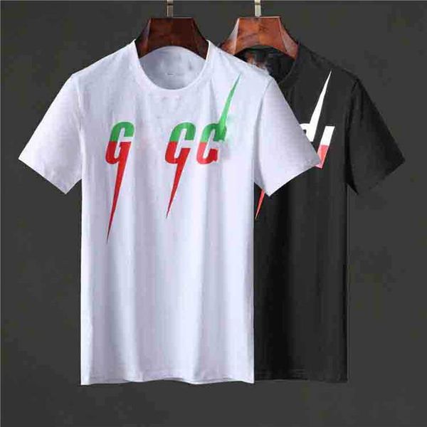 

2021 designers summer t shirts mens women casual t-shirt with letters print man short sleeves clothes 21ss320m, White;black