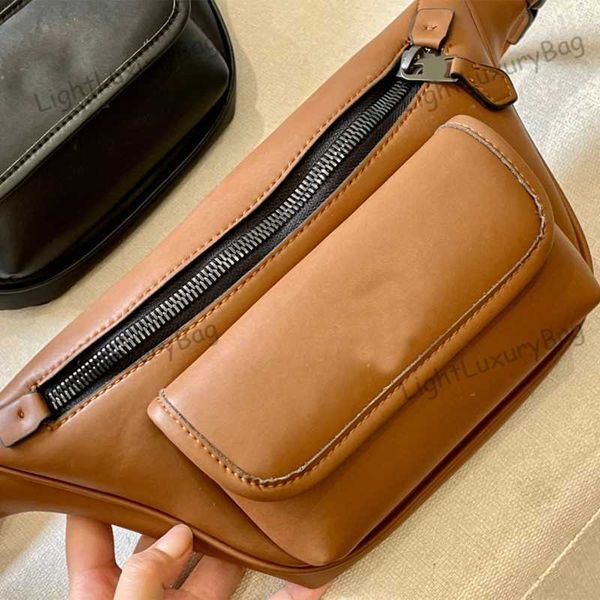

waist bag designer leather retro wallet quality crossbody for women classic famous brand shopping purses 220312