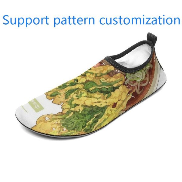 

custom shoes support pattern customization water shoes mens womens sports sneakers trainers fashion breathable
