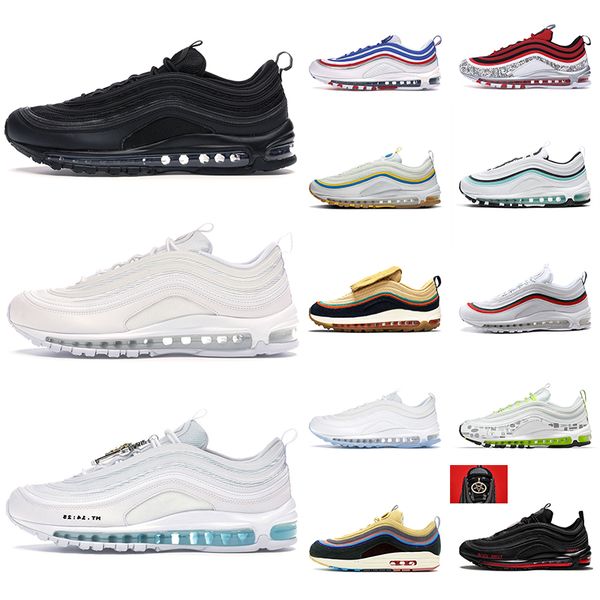 

mens running shoes designer sneakers women men sean wotherspoon volt reflective jesus triple black white bred outdoor sports trainers