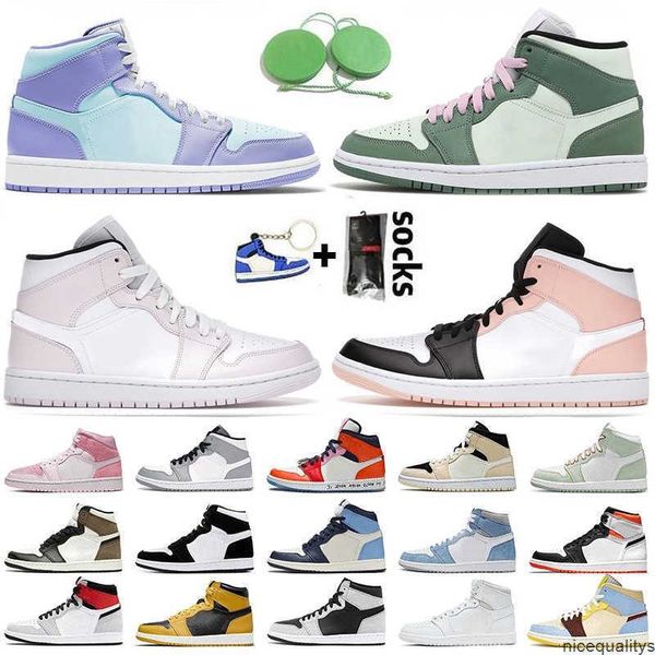 

basketball shoes women sneakers trainers mid chicago royal toe metallic gold pine green black 2021 new og patent men