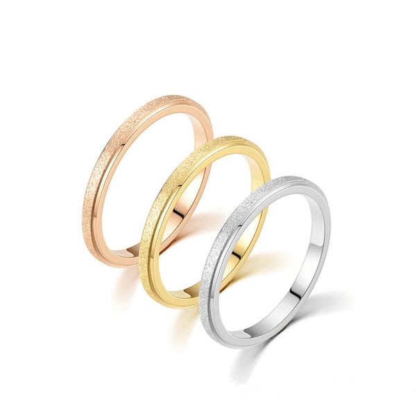 

frosted ring designer band link clover luxury nail love tennis charm homme men chains for women rings bohemian jewelry cubic zirconia weddin, Silver