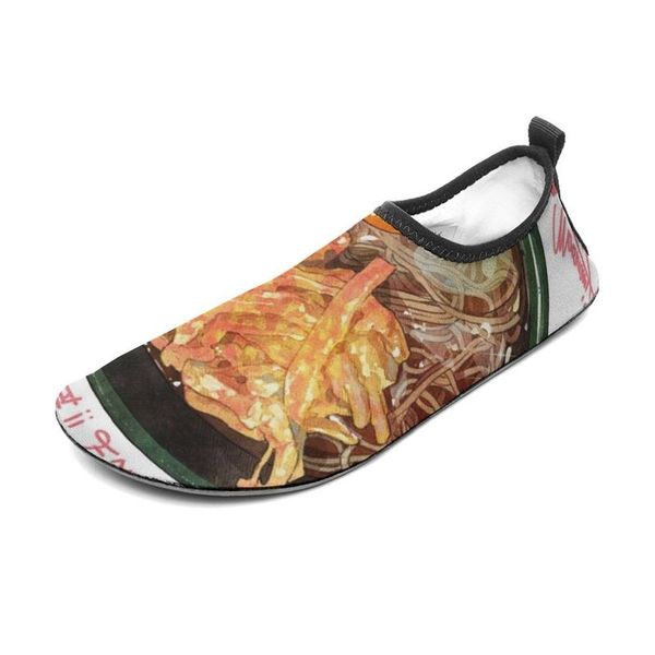 

men swimming diving custom shoes soft-soled creek sneakers black white barefoot skin snorkeling wading fitness women trainers