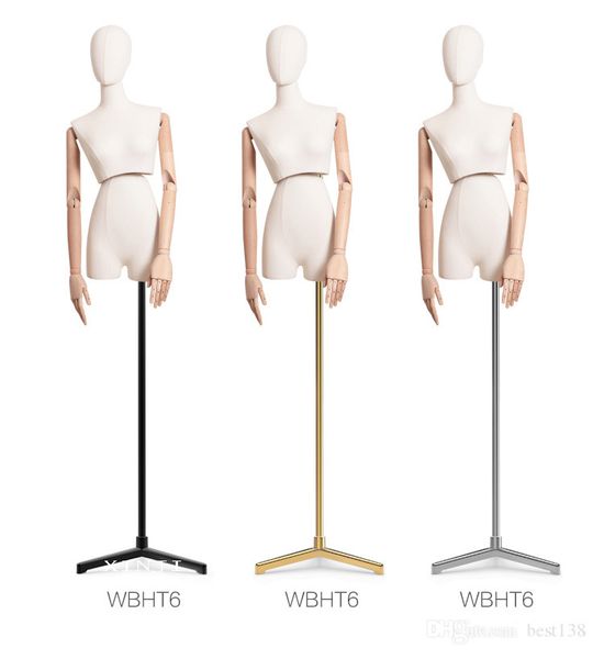 

fashion style fiberglass fabric mannequin full body model lower body hand body rotating customized, Khaki