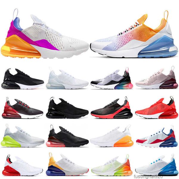 

2022 men rainbow running shoes women chaussures triple white black university red barely rose mens trainer sport sneak jordens jordon