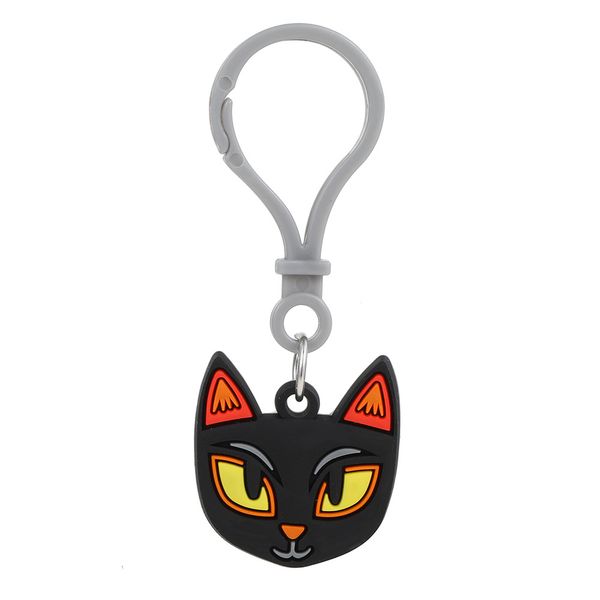 

halloween keychain cute cartoon pumpkin ghost witch pvc silicone fashion jewelry car pendant accessories small gift skull wholesale, Silver