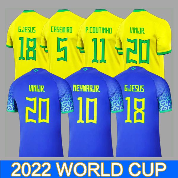 

2022 brazils jerseys customized thai football shirt pele vini jr .paqueta neres g.jesus dani alves casemiro alisson 18 antony soccer wear f, Black;yellow