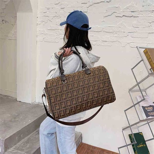 

70% off 2023 designer bag printed letter portable travel capacity leisure sports
