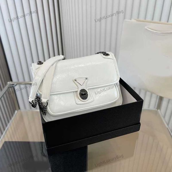 

Shoulder Bag Designer Leather Modern Light Wallet Quality Crossbody for Women Classic Famous Brand Shopping Purses 220309, White