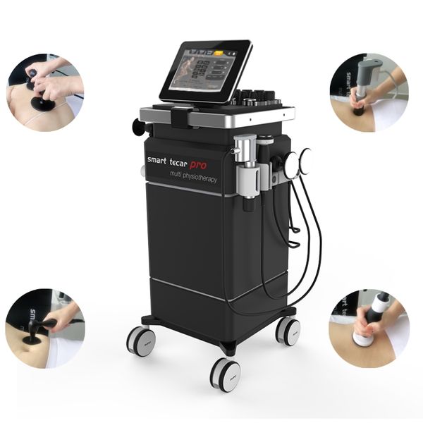 

3 in 1 physiotherapy machine health gadgets pneumagnetic shockwave diathermy tecar and ultrasound therapy device for pain relief