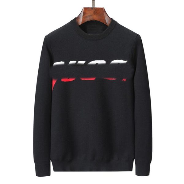 

2022 autumn new men's sweaters fashion casual knitwear men designer sweaters, White;black