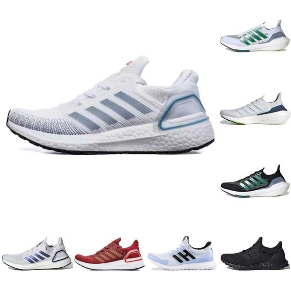 

running shoes designers trainer sneakers triple black white solar yellow blue metallic tech indigo purple dash grey 2022 ultraboosts 20 ub