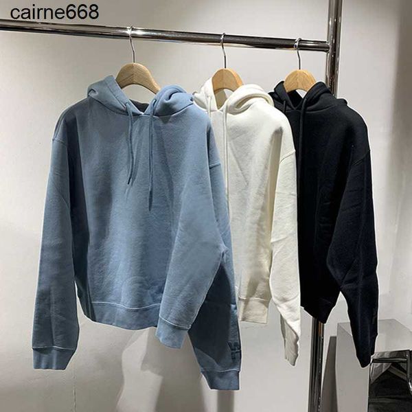 

designer women's hoodies sweatshirts women's loose women's new alexanders fashion hoodie autumn wangs, Black