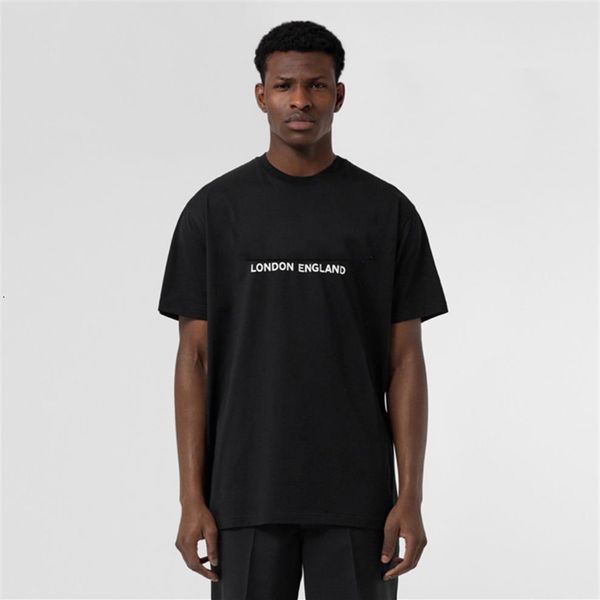 

2021 summer new mens designer luxury t-shirt women t shirt london england classic letter print casual cotton tshirt tee 206r, White;black