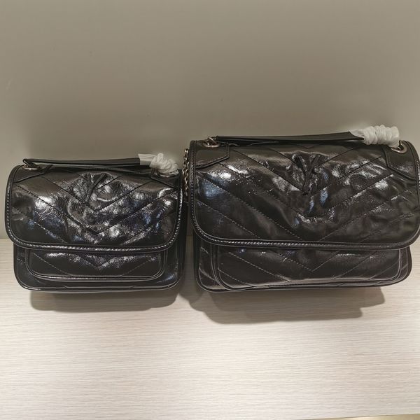 

designer luxury big-name shoulder bag retro leather ladies new hardware chain flip fashion multifunctional large-capacity messenger bag