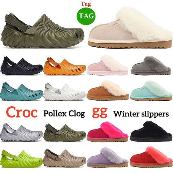 

designer slides sandals mens stratus waterproof shoes clog buckle slippers classic nursing hospital women outdoor 2022 croc pollex menemsha, Black