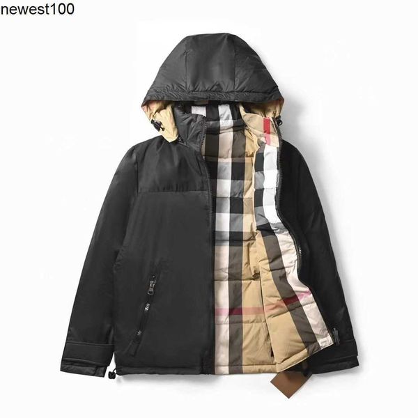 

designer women's down parkas new down balencaigass jacket young men women short coat fashionable classic, Black