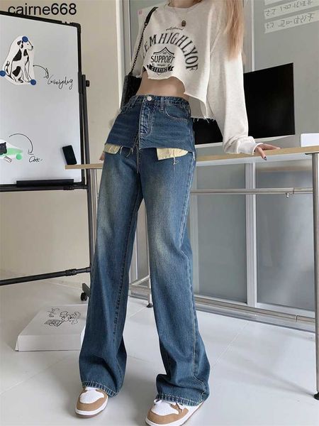 

designer women's jeans alexanders new jeans woman wangs spring loose, Blue