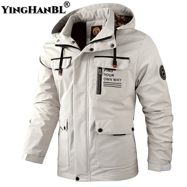 

men's down parkas fashion casual windbreaker jackets hooded jacket man waterproof outdoor soft shell winter coat clothing warm fleece t, Black