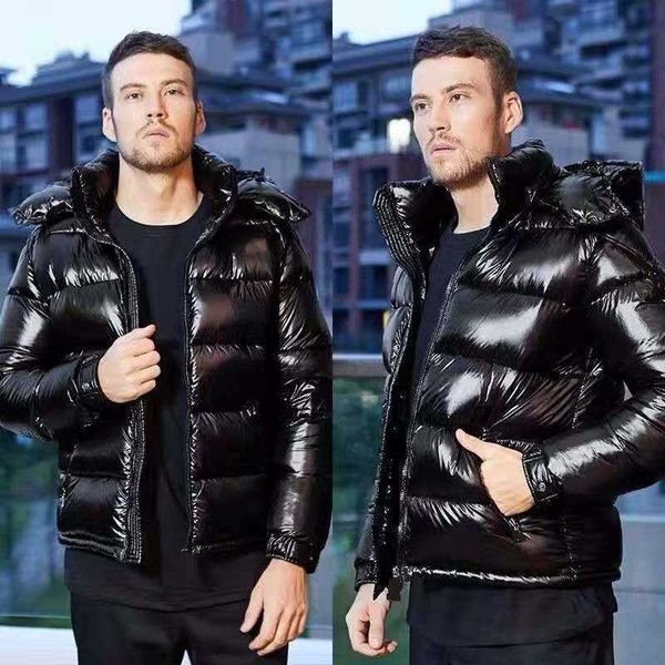 

mens down jacket clothing bomber windshield parkas women designer jackets outerwear luxury fashion hombre casual street monclair, Black