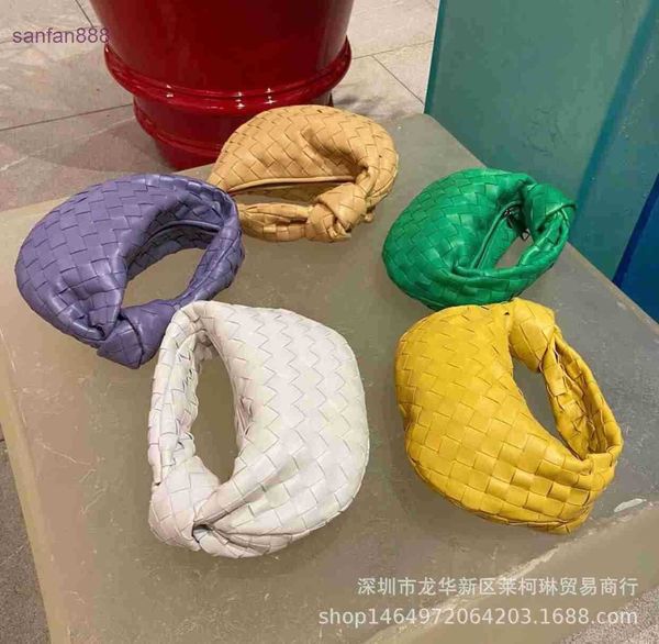 

venetta bag bottebag jodie 2023 new color bag women's knitting hand underarm evening party hand knot cloud mcfx kax2