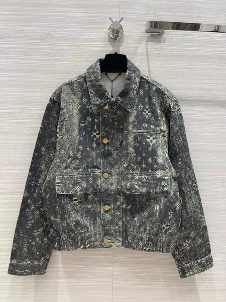 

milan runway jackets 2022 new autumn winter lapel neck long sleeve print women's coats designer brand same style outerwear 1005-23, Black;brown