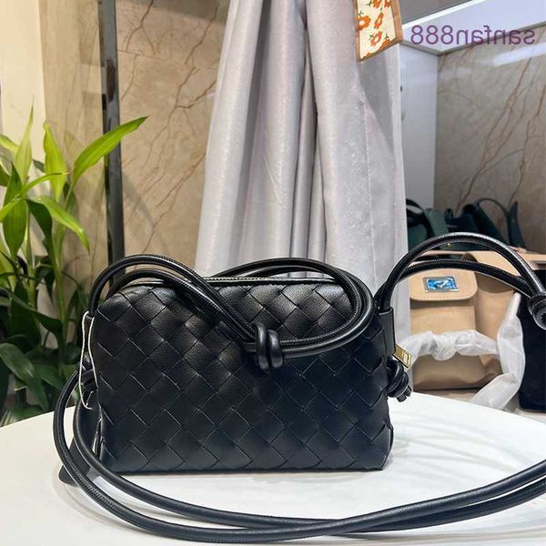 

bottegas bag venetas jodie 2023 new square woven cloud bag soft leather dumpling korean women's fashion single shoulder diagonal cross