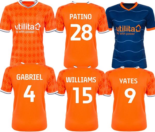

soccer jerseys soccer jerseys 9 yates 4 gabriel 15 williams 25 corbeanu 28 patino customized 2022 thai quality shirt yakuda local online sto, Black;yellow