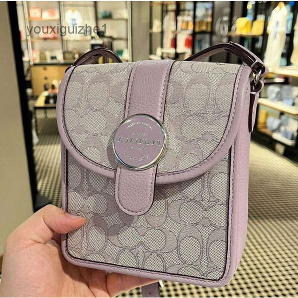 

designer luxury women bag coch handbag fashion inclined shoulder bags versatile purses cochs totes large capacity saddle coal wallet 5ag77y