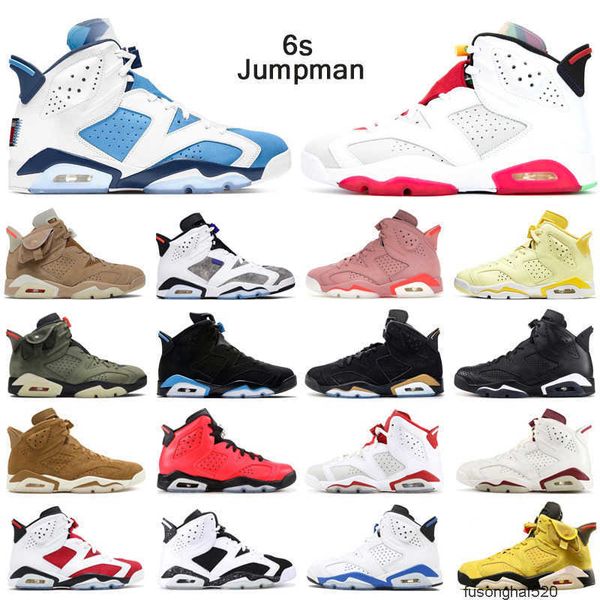 

2022 jumpman 6s electric green basketball shoes 6 unc black infrared carmine british khaki dmp golden harvest jordens jordon