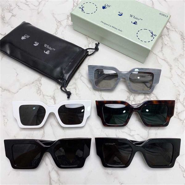 

2021 new offs sunglasses men's ow box same women's fashion eri003, White;black