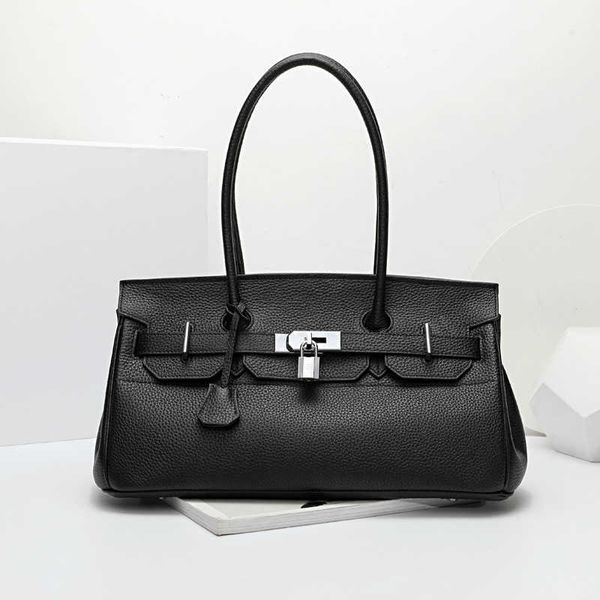 

designer bag herme autumn new leather armpit large capacity head women s fashion long one shoulder
