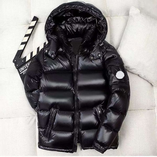 

parkas winter puffer jacket luxury brand mens down jacket men woman thickening warm coat men's clothing leisure outdoor jackets, Black