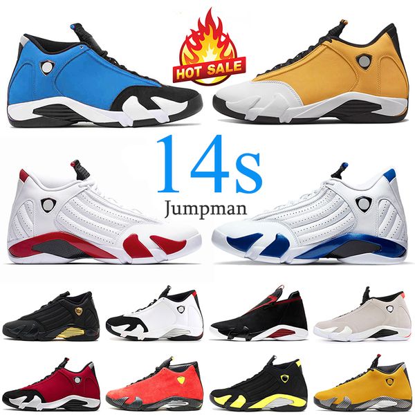 

jumpman 14 14s men basketball shoes ginger university gold hyper royal candy cane desert sand gym red thunder last smens sneakers outdoor sp