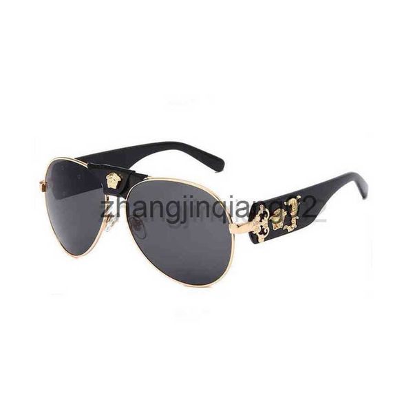 

designer versage sunglass cycle luxurious fashion new popular large frame mens womens vintage baseball sport driving toad polarize sun glass, White;black