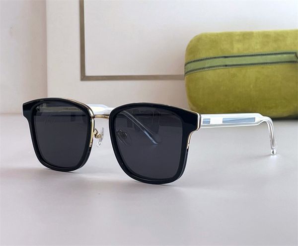 

fashion designer 0563 sunglasses mens classic vintage simple square shape glasses summer outdoor business style anti-ultraviolet protection, White;black
