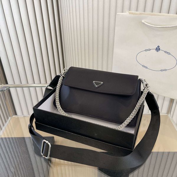 

shoulder bags 2022 cross body luxury handbag shoulder bag brand designer seam leather ladies metal clamshell messenger