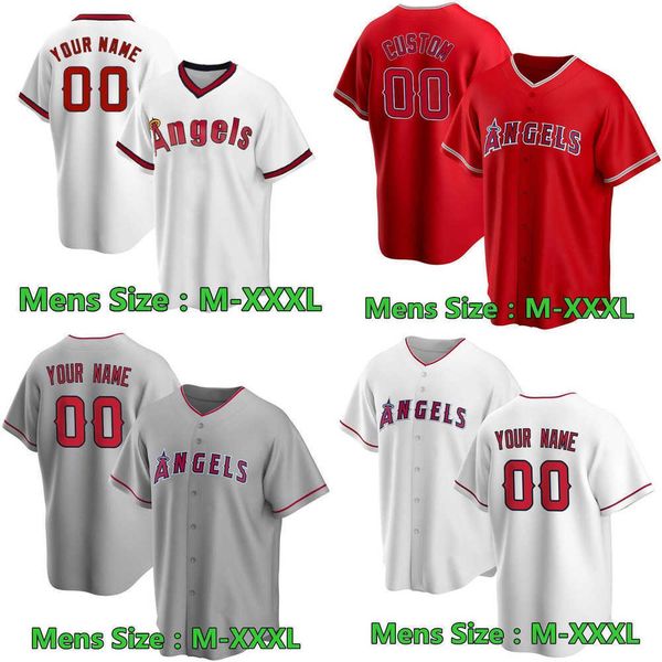

27 mike trout angels jersey custom 17 shohei ohtani baseball 6 anthony rendon 59 jo adell 44 reggie jackson 31 ty buttrey 64 felix pena, Blue;black