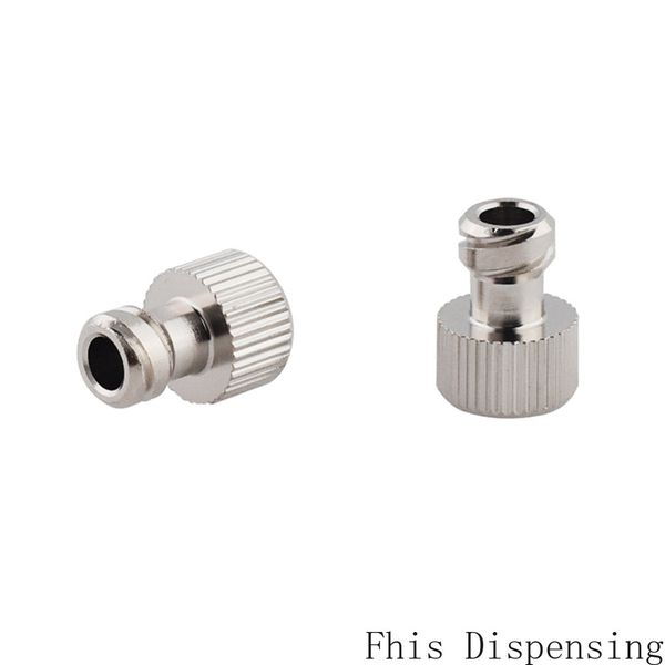 

syringe metal tip caps with luer lock/screw type connection pack of 2