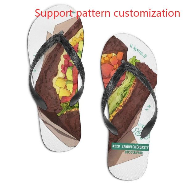 

custom shoes support pattern customization flip flops slippers sandals mens womens sports trainers fashion comfortable