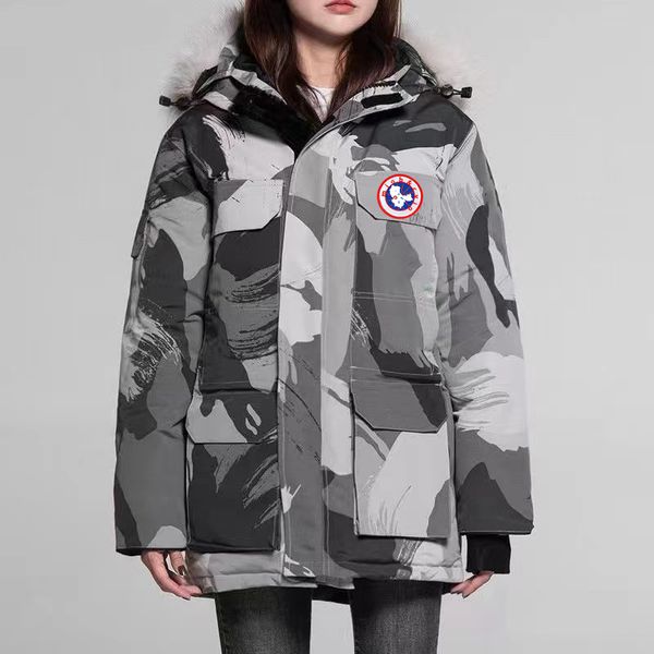 

jackets nfc chip men's down parkas thick designer coats goose men jackets canada homme winter jassen puffer big fur hoodyfourrure outer, Black
