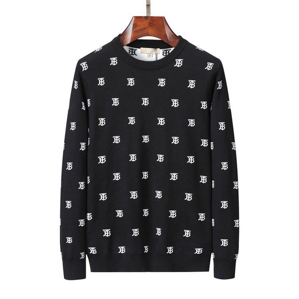 

men's sweaters mens hoodie womens sweatshirt sweater loose cotton label hip hop letter printing long sleeve designer pull, White;black